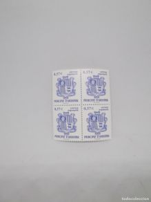Sellos: Andorra 2006.Escudo de Andorra.Lote de cuatro,nuevos